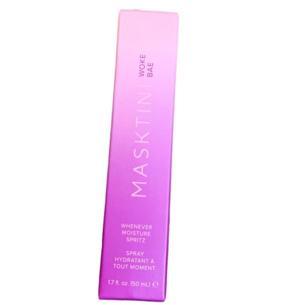Masktini Woke Bae Whenever Moisture Spritz 1.7 oz Anti Aging Hydrating Face Mist
